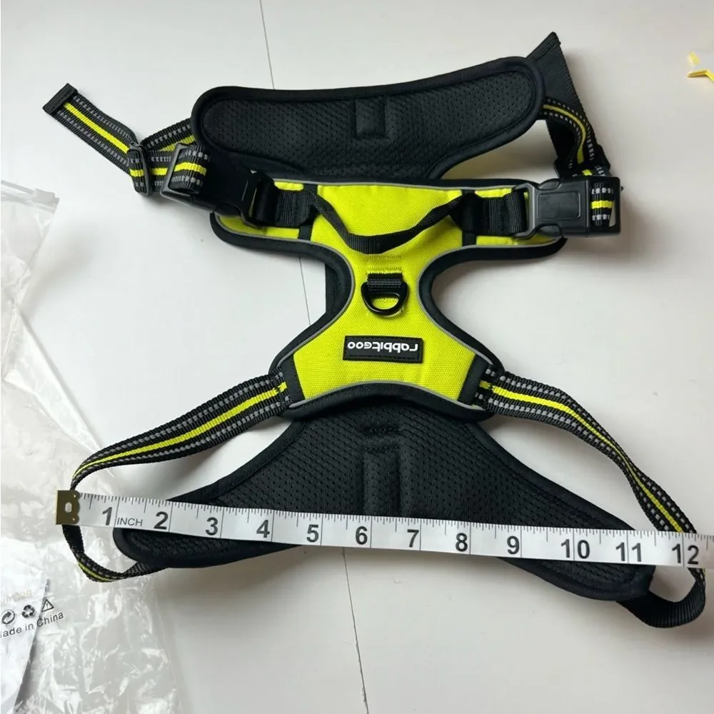 New‎ RABBITGOO NO PULL ADJUSTABLE HARNESS COLLAR Size XL